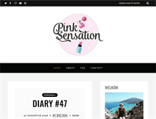 Tablet Screenshot of pinksensation.net
